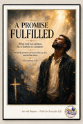 A Promise Fulfilled — 2 Corinthians 1:20 Canvas Wall Art