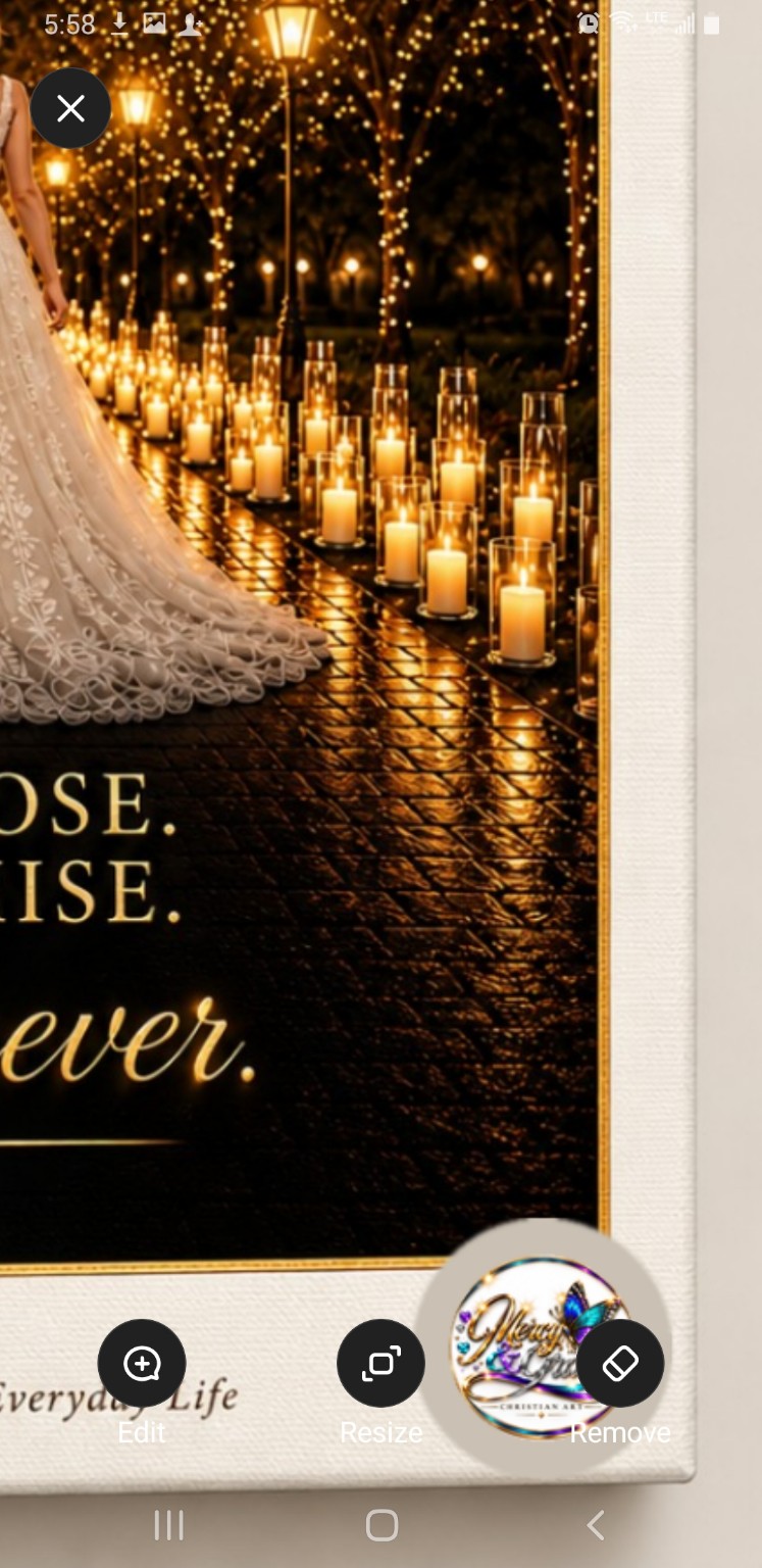 Covenant Marriage | Mark 10:9 Christian Canvas Wall Art