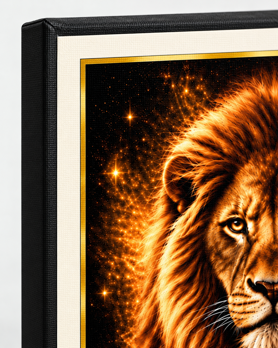 The Character of Christ — Christian Lion Canvas Wall Art