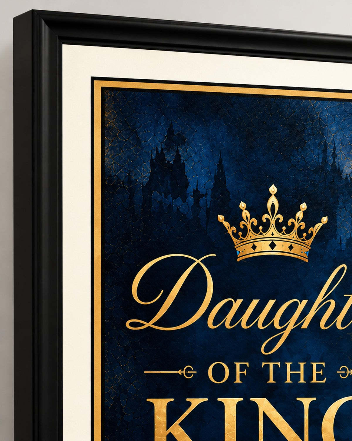 Daughter of the King/1 John 3:1 Canvas Wall Art