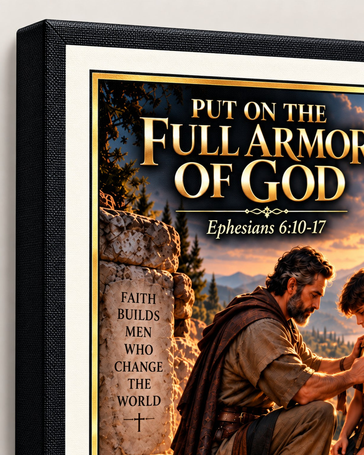 Armor of God | Ephesians 6:10–17 Canvas Wall Art